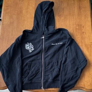 Darc Sport Black Zip Up Sweater